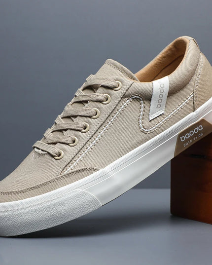 Breathable Men's Canvas Sneakers - Comfortable & Stylish Casual Shoes for Men