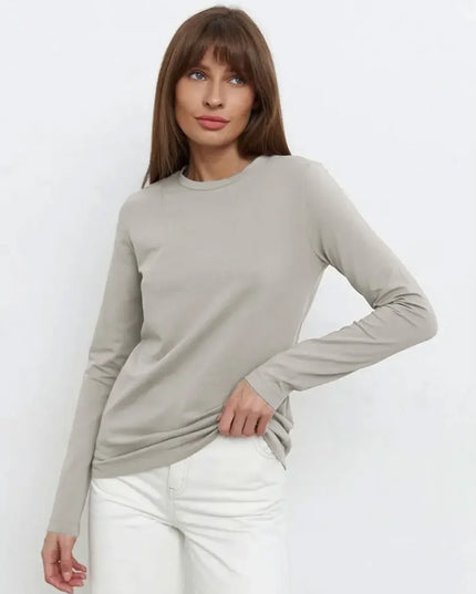 Losee Fit Long Sleeve Cotton Sweater for Women - Various Colors