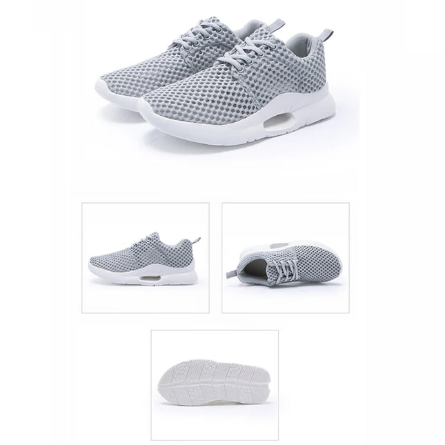 Lightweight Breathable Mesh Sneakers for Men - Comfortable & Stylish Athletic Footwear