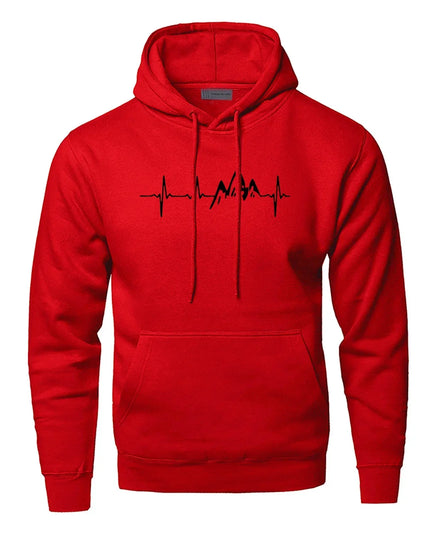 Men’s Loose Fit Hoodie Sweatshirt – Comfortable Casual Style