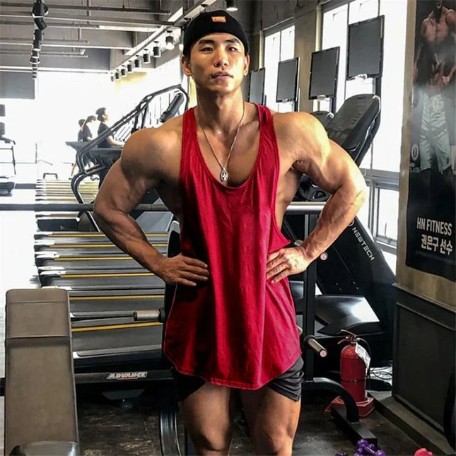 Mesh Vest Men's Tank Top