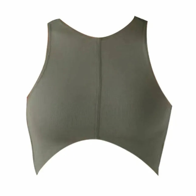 Mermaid Curve High-Neck Sports Bra
