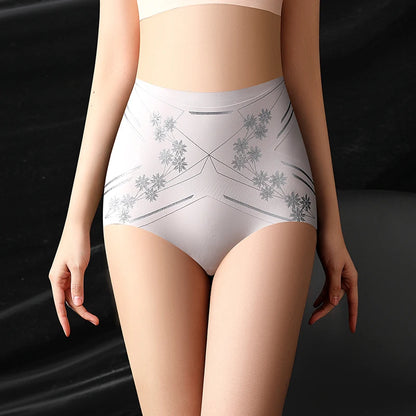 Women's 3-Piece High-Waist Panties with Tummy Control and Belly Firming Design