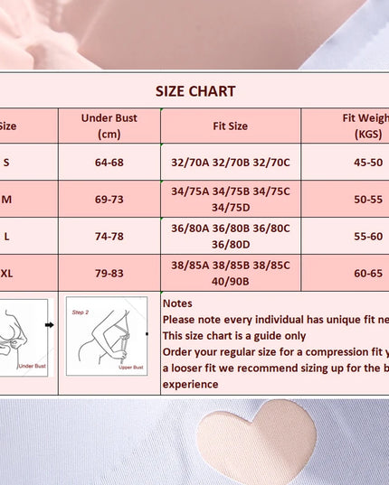 Heart Pattern Push-Up Bras for Women - Various Colors