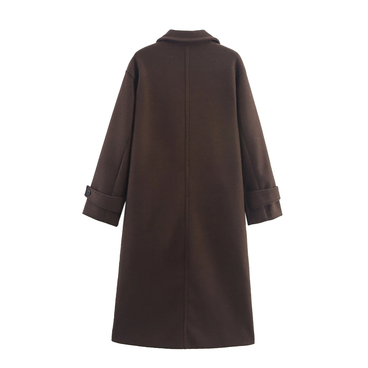 Duoperi Women's Woolen Coat - Warm & Stylish Winter Outerwear for Women
