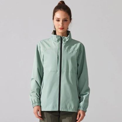 Women's Lightweight Waterproof Windbreaker Jacket