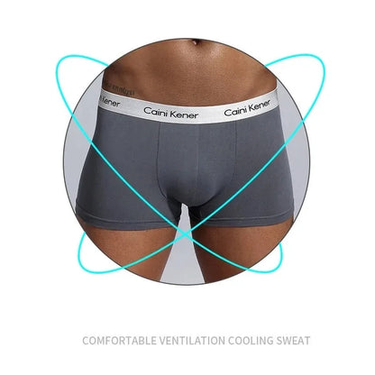 4-Pack Men's Antibacterial Soft Briefs - Various Color Combinations