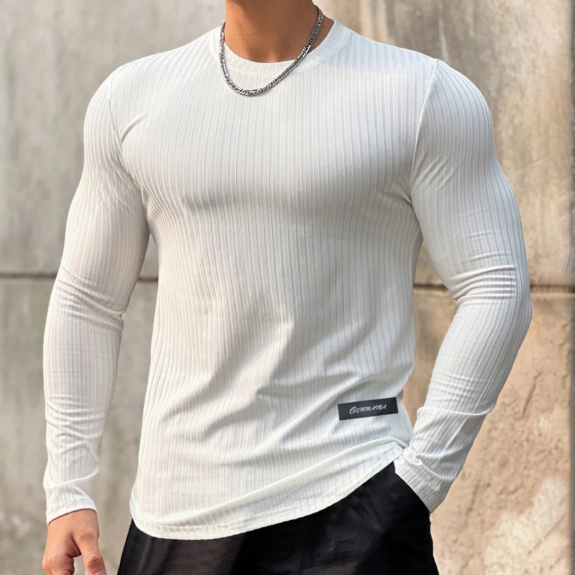 Men's Slim Fit Lightweight Long Sleeve Sweater