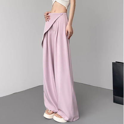 Women's High Waist Wide Leg Casual Pants