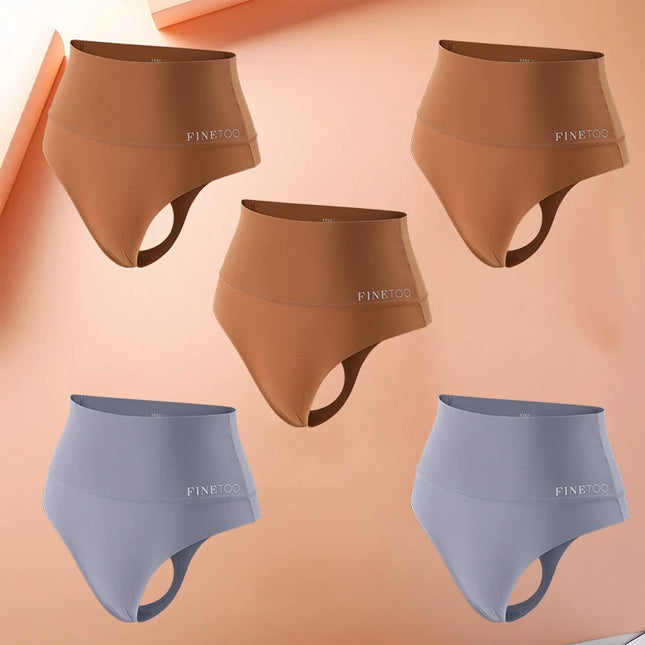5-Piece Women's High Waist Seamless Body Shaper Panties