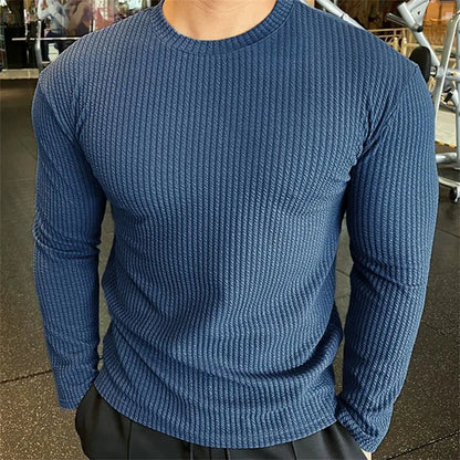 Men's Casual Oversized Long Sleeve Sweater