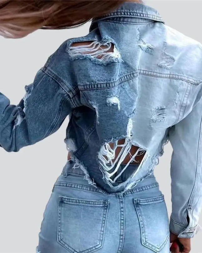 Women's Retro Crop Jacket