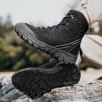 Men's Military Tactical Safety Boots – Durable Combat and Work Boots