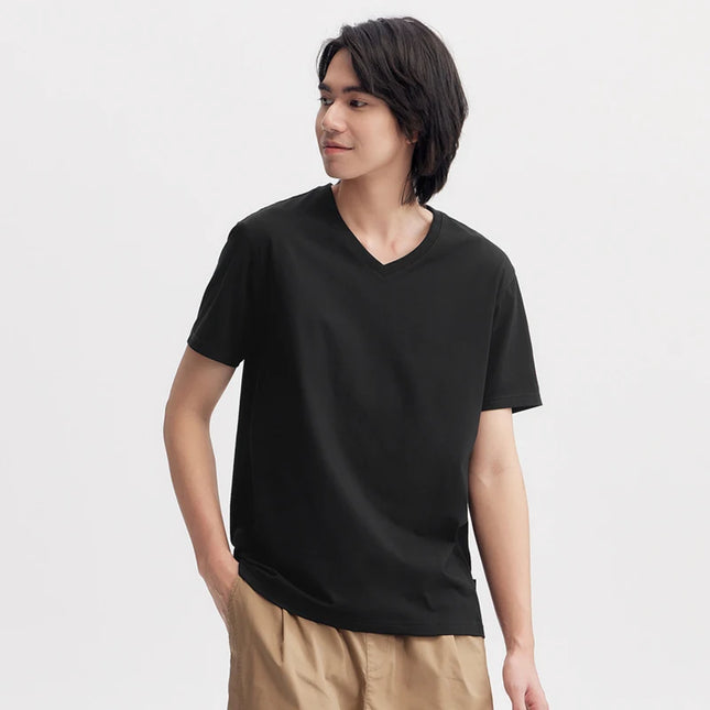 Semir Men's Slim-Fit V-Neck T-Shirt - Comfortable and Stylish Casual Wear