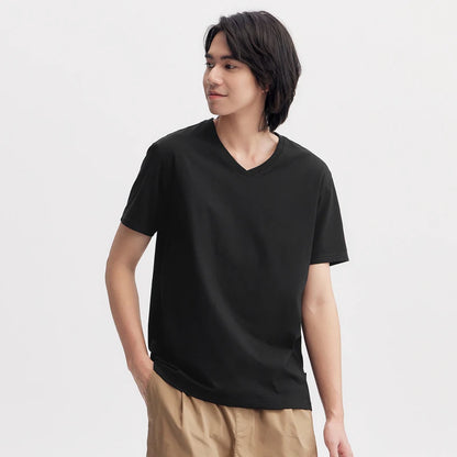 Semir Men's Slim-Fit V-Neck T-Shirt - Comfortable and Stylish Casual Wear