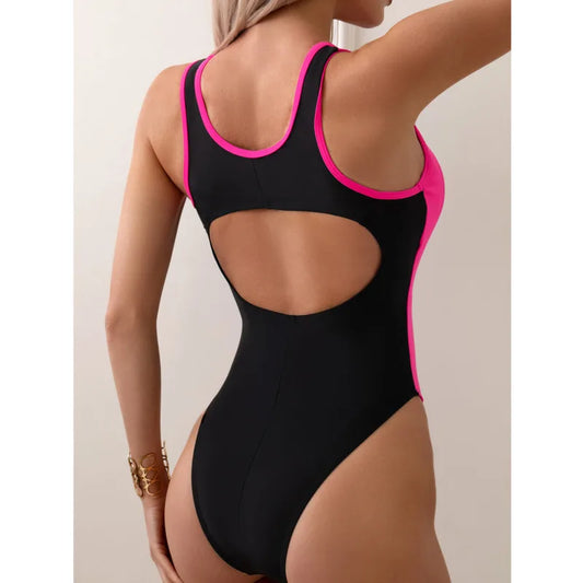 Women's One-Piece Swimwear - Stylish Bodysuit Beachwear for Women