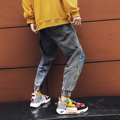 Men's Casual Sneakers - Breathable Luxury Trainers With Trendy Design