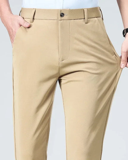 Men’s Slim-Fit Formal Trousers
