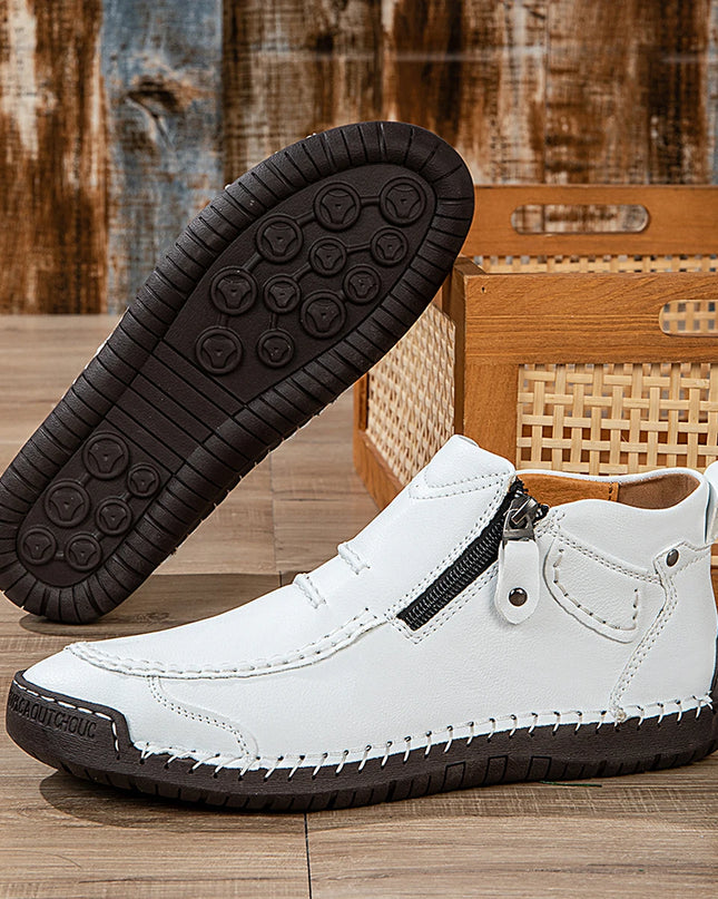Handcrafted Men's Casual Leather Shoes