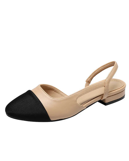 Women's Faux Leather Slingback Sandals