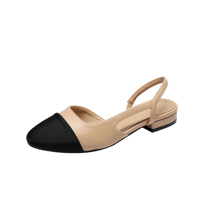 Women's Faux Leather Slingback Sandals