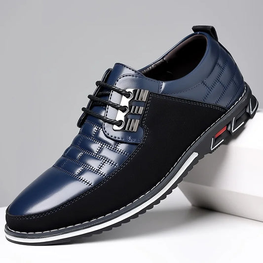 Men's Classic Slip-On Leather Loafers / Shoes