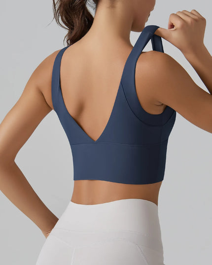 Women's Push-Up Sports Bra for Fitness, Running, and Gym Activities