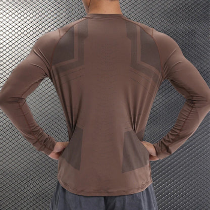 Men's Compression Slim Fit Long Sleeve Sweater