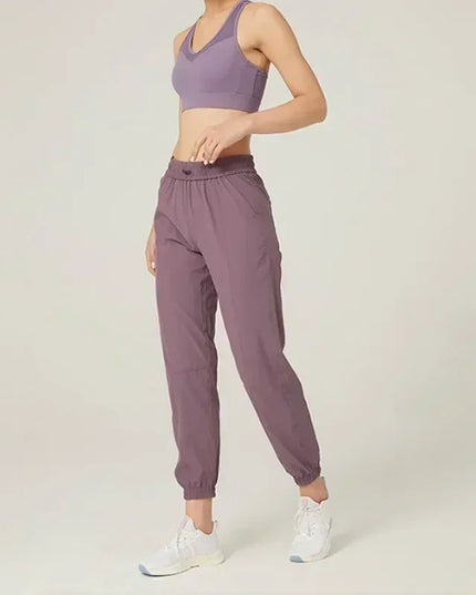 Women's Athletic Joggers with Side Pockets