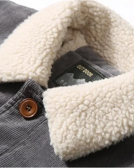 Men's Corduroy Cotton Jacket – Stylish Casual Outerwear for Men