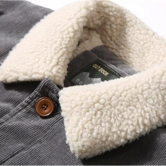 Men's Corduroy Cotton Jacket – Stylish Casual Outerwear for Men