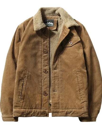Men's Corduroy Cotton Jacket – Stylish Casual Outerwear for Men