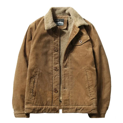 Men's Corduroy Cotton Jacket – Stylish Casual Outerwear for Men