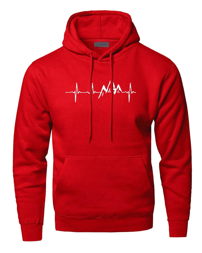 Men’s Loose Fit Hoodie Sweatshirt – Comfortable Casual Style