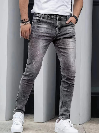 Men's Vintage Casual Stretch Denim Jeans