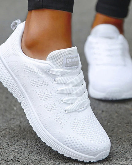 Womens Lightweight  Athletic Sneakers - Breathable Material-Various Colors