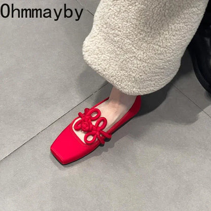 Elegant Women’s Satin Mary Jane Shoes