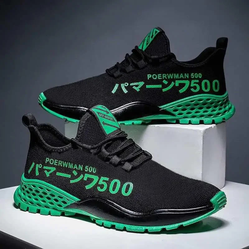 Men's Breathable Mesh Lightweight Sneakers with Soft Sole