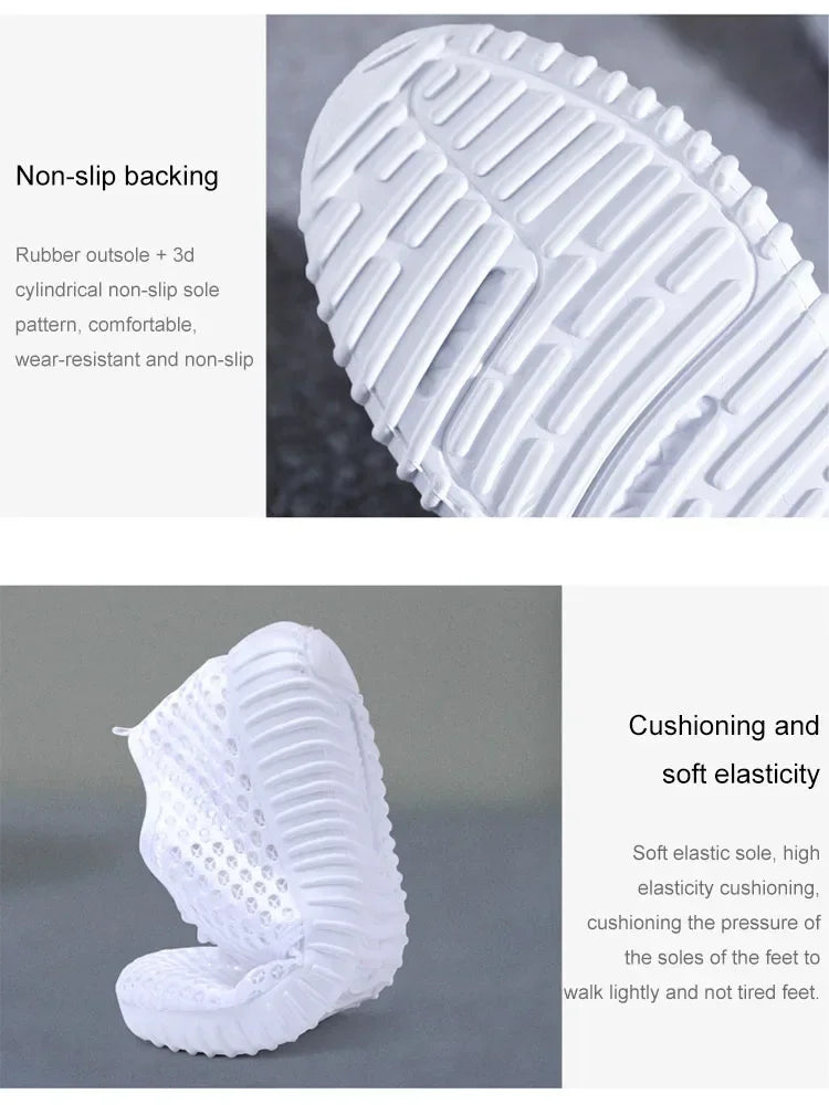 Women's Lightweight Running Sneakers with Side Mesh