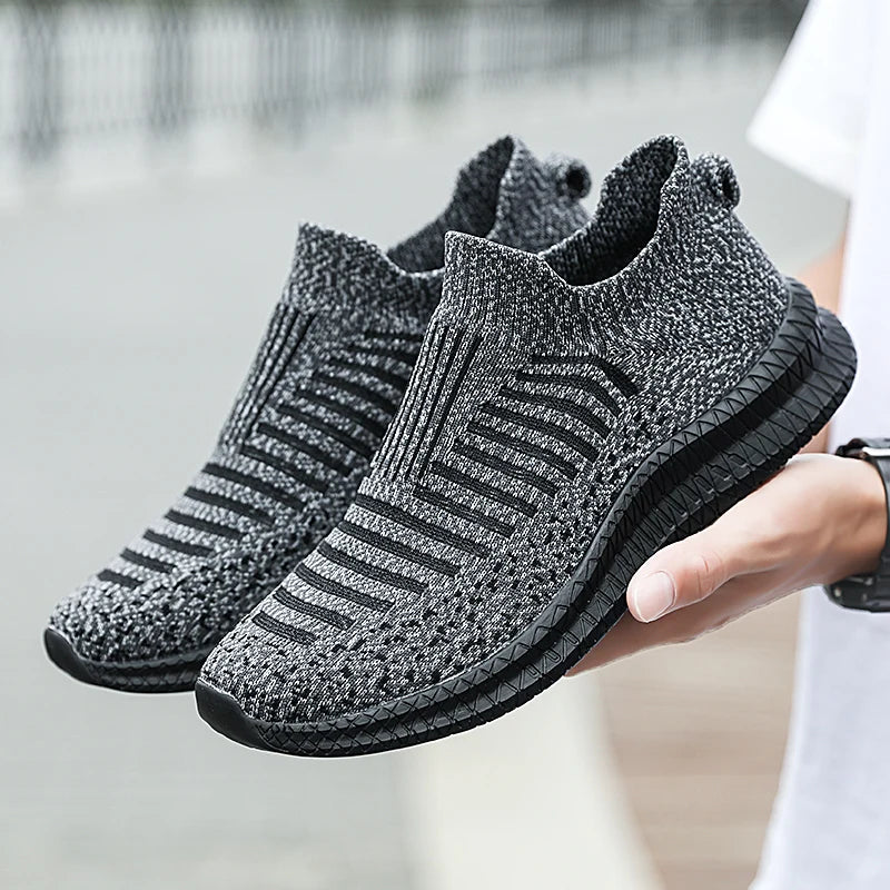 Lightweight Breathable Men's Casual Sneakers – Anti-Slip Design