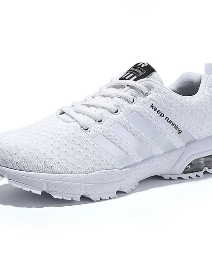 Men's Breathable Shock Absorbing Running Sneakers - Lightweight Athletic Shoes