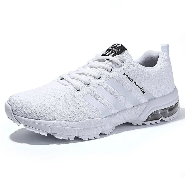 Men's Breathable Shock Absorbing Running Sneakers - Lightweight Athletic Shoes