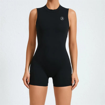 Women's Backless Athletic Jumpsuit – Comfortable, Breathable Sportswear for Women