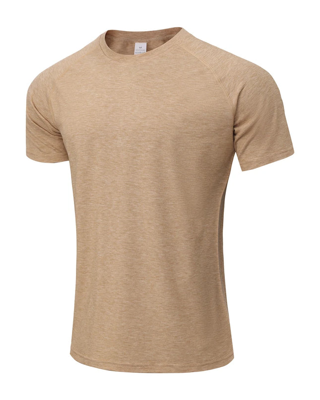 Men's Fleece Tight-Fit Long-Sleeved Sweater - Quick-Drying, Breathable, Highly Elastic