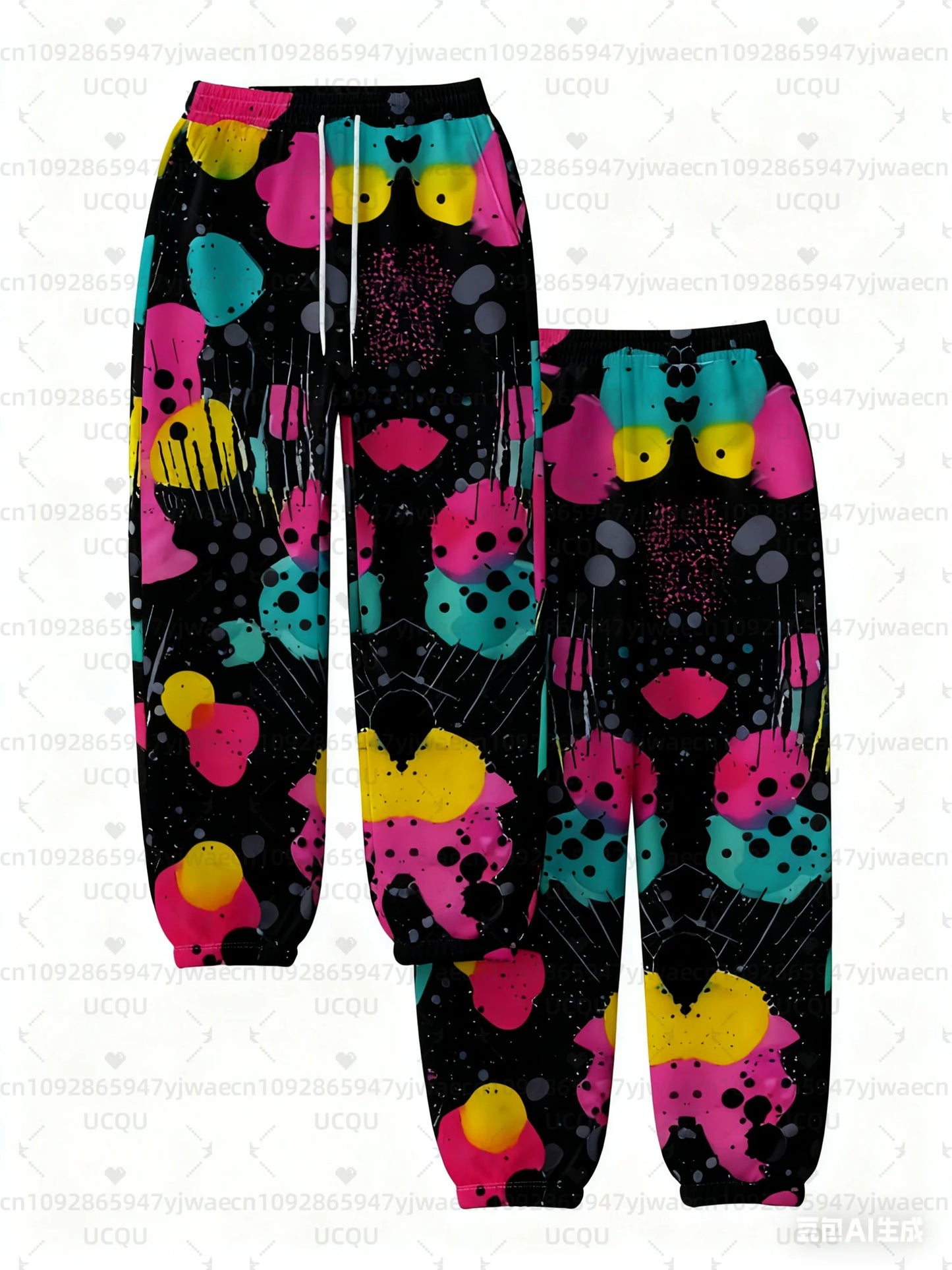 Women's Relaxed Fit Drawstring Jogger Pants