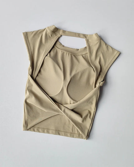 Women's Breathable Push-Up Sports Crop Top