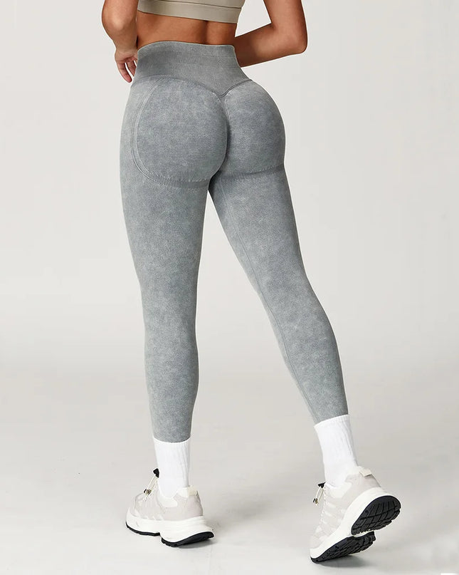 High Waist Women's Seamless Leggings - Performance Yoga and Workout Tights
