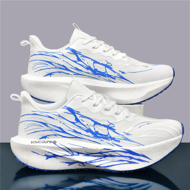 Men's Casual Breathable Lightweight Running Shoes Non-Slip Sneakers