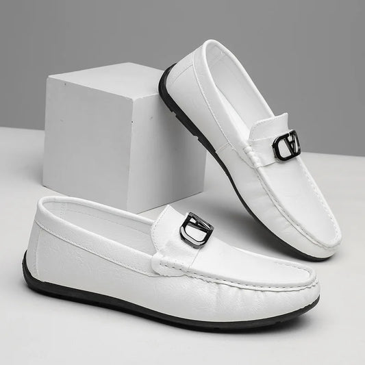 Men's Denim Casual Slip-On Loafers – Comfortable & Stylish Men's Shoes