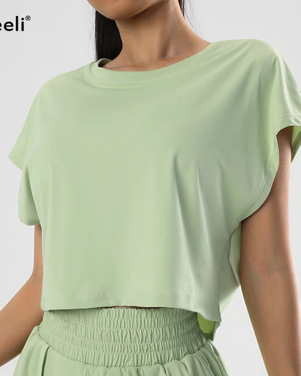 Lightweight Cropped Top for Women